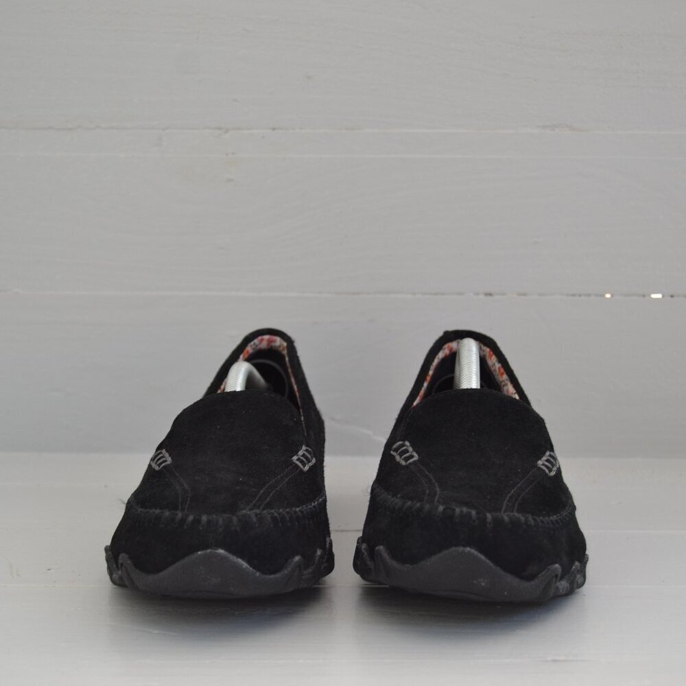 Skechers Black Slip On Sneakers Women's 8 Relaxed Fit Memory Foam Shoes 48930 - Picture 3 of 8
